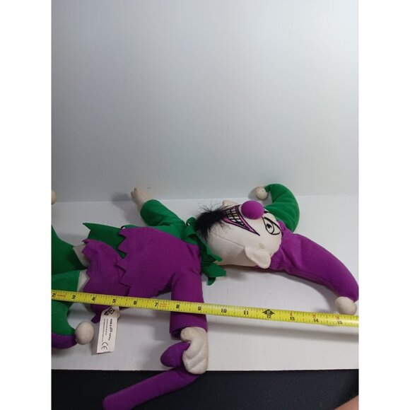 Rare Vintage Homies Jester Plush Toy Clown Joker 16" - Picture 6 of 6